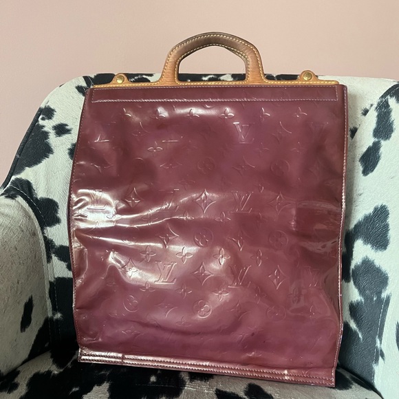 Louis Vuitton Stanton Berry Vernis Satchel TH1919 - Picture 4 of 16